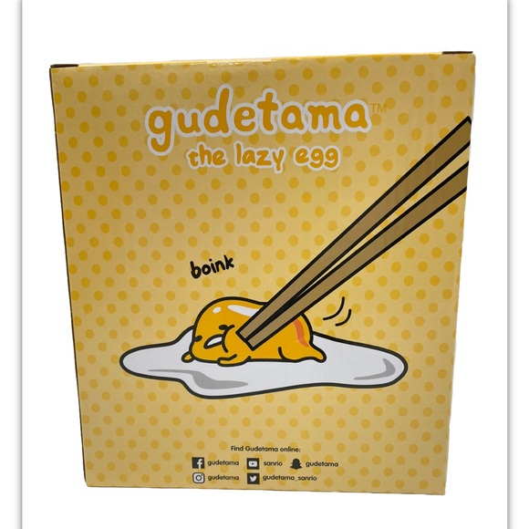 Sanrio Gudetama The Lazy Egg R/C Remote Controll Egg Vehicle7” - Picture 5 of 6